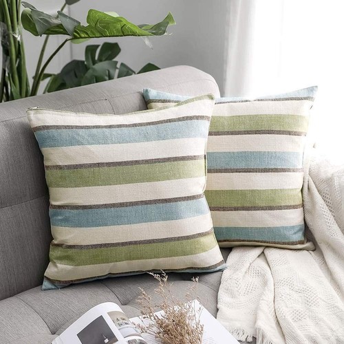 Housse De Coussin Suzani - Broderie Indienne Patchwork Multicolore 45x45cm