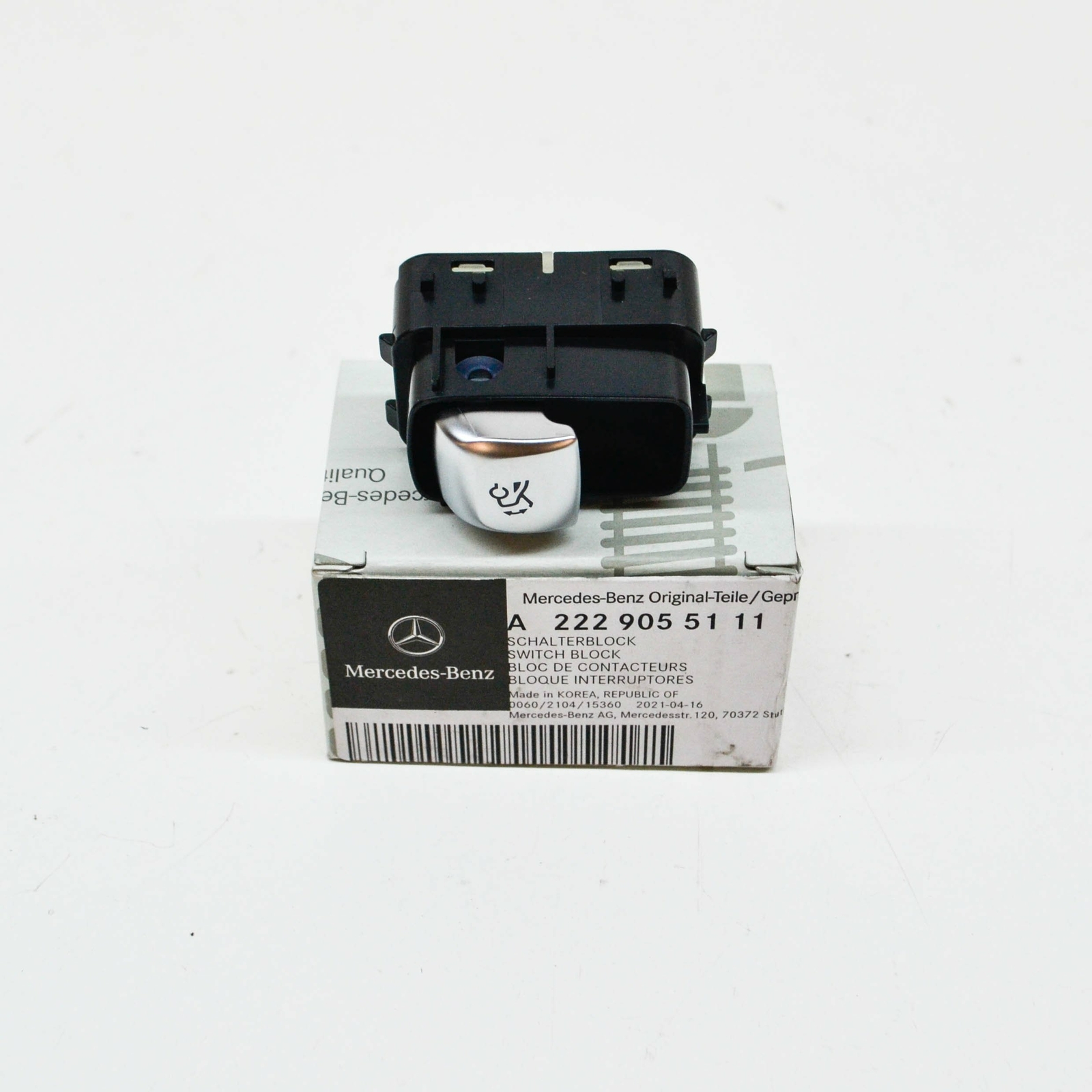 Genuine Mercedes-Benz W213 E-Class Rear Boot Lid Release Switch 