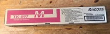 New Kyocera Magenta Toner Kit TK-897M Genuine Printer Ink Cartridge 1T02K0BUS0