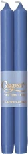 Caspari 10" Straight Taper Candles, Parisian Blue - Set of 2 Candles (CA39.2)