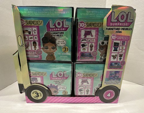 LOL Surprise ROLLER RINK Furniture Sk8ters Series 3 Lot Of 8 With Display New - Picture 3 of 4