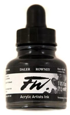 Daler Rowney FW Artists Acrylic Ink 29.5 ml - 45 Colours Available