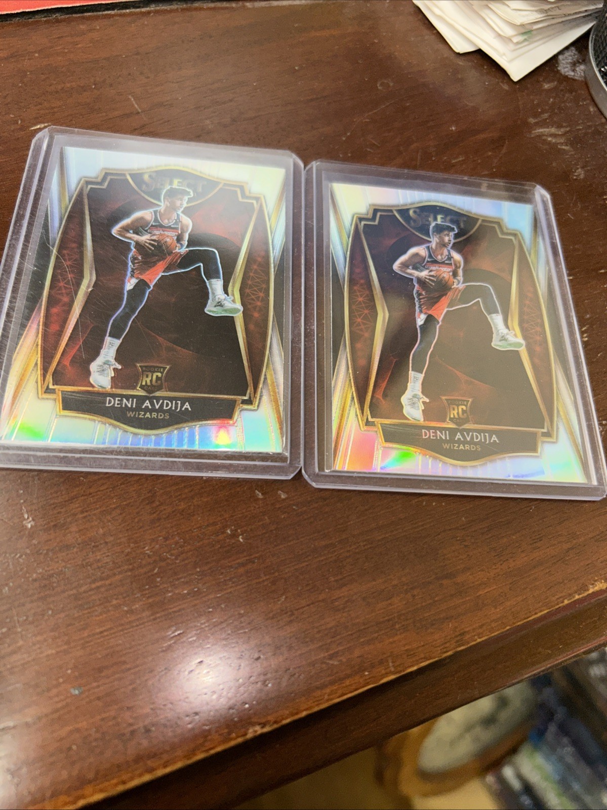 2020-21 Panini Select - Premier Level Deni Avdija #180 Silver Prizm (RC)