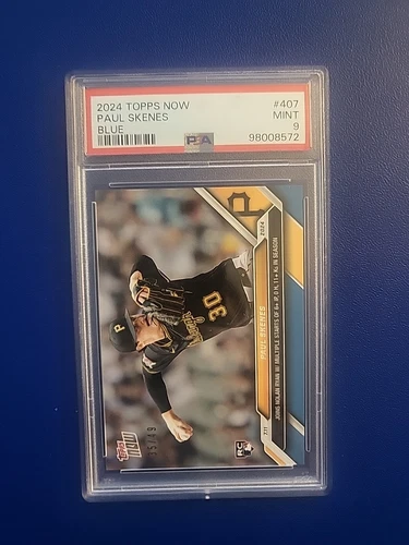 2024 Topps Now - Paul Skenes  /49 PSA 9