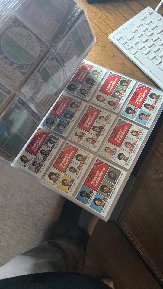 Juego completo de baloncesto Topps 1975 de alta calidad 1-330 ¡ex/nm nítido! ¡LIMPIO! ¡CARGADO! Foto 4 de 4