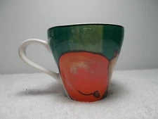 Vintage Misono Tuscany 4902 Tomato Pear Porcelain Coffee Tea Cup Mug