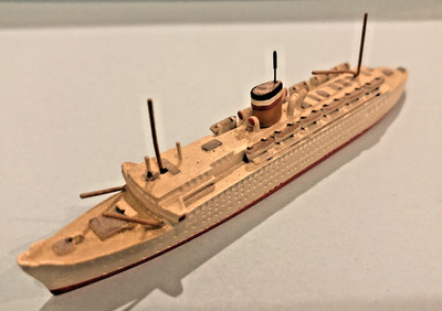 Hansa #S211/1 German Passenger Ferry Ship Tannenberg 1939 Model - Scale 1:1250
