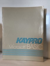 1981 KAYPRO Microsoft Basic Manual 8080 8085 ...