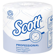 Scott Professional Recycled Toilet Paper 473 Sheets/Roll, 80 Rolls Free Shipping