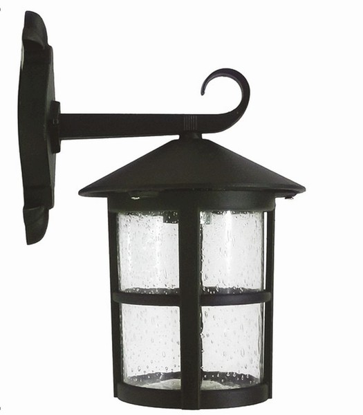 AußEn Wandleuchte Schwarz Rustikal IP43 E27 Hena Laterne Lampe Haus Hof Garten-image