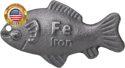 Iron Fish Cooking Tool, Iron Fish for Iron Deficiency, Natural Iron Supplement t