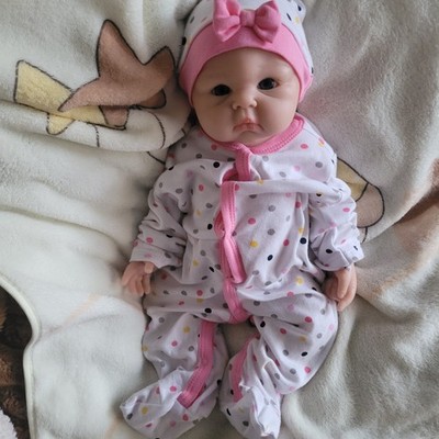 IVITA Niedlicher molliger Baby Junge 19''Ganzkörper-Silikon-Reborn-Baby-Puppe