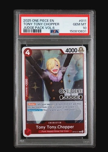 POP 8! PSA - 10 - Tony Tony.Chopper (Judge Pack Vol. 6) OP10-011