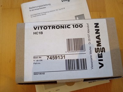 Viessmann Vitotronic 100 HC1B Bedienteil 7459131   Original Viessmann Ersatzteil