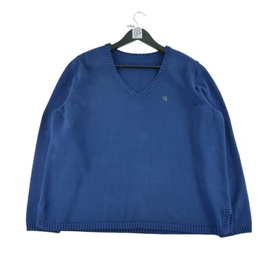 Lauren Ralph Lauren Pull Femme Taille XL Marine #QWE3335 - Photo 1/4