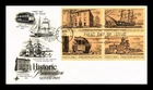 US COVER HISTORIC PRESERVATION FIRST DAY ISSUE SETENANT SCOTT 1443A ARTCRAFT