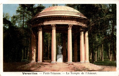 Versailles, Petit-Trianon, Le Temple de l'Amour, La Poste. Postcard