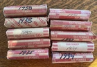 1930's Wheat Cent Full Date Rolls - 10 Rolls - 500 coins