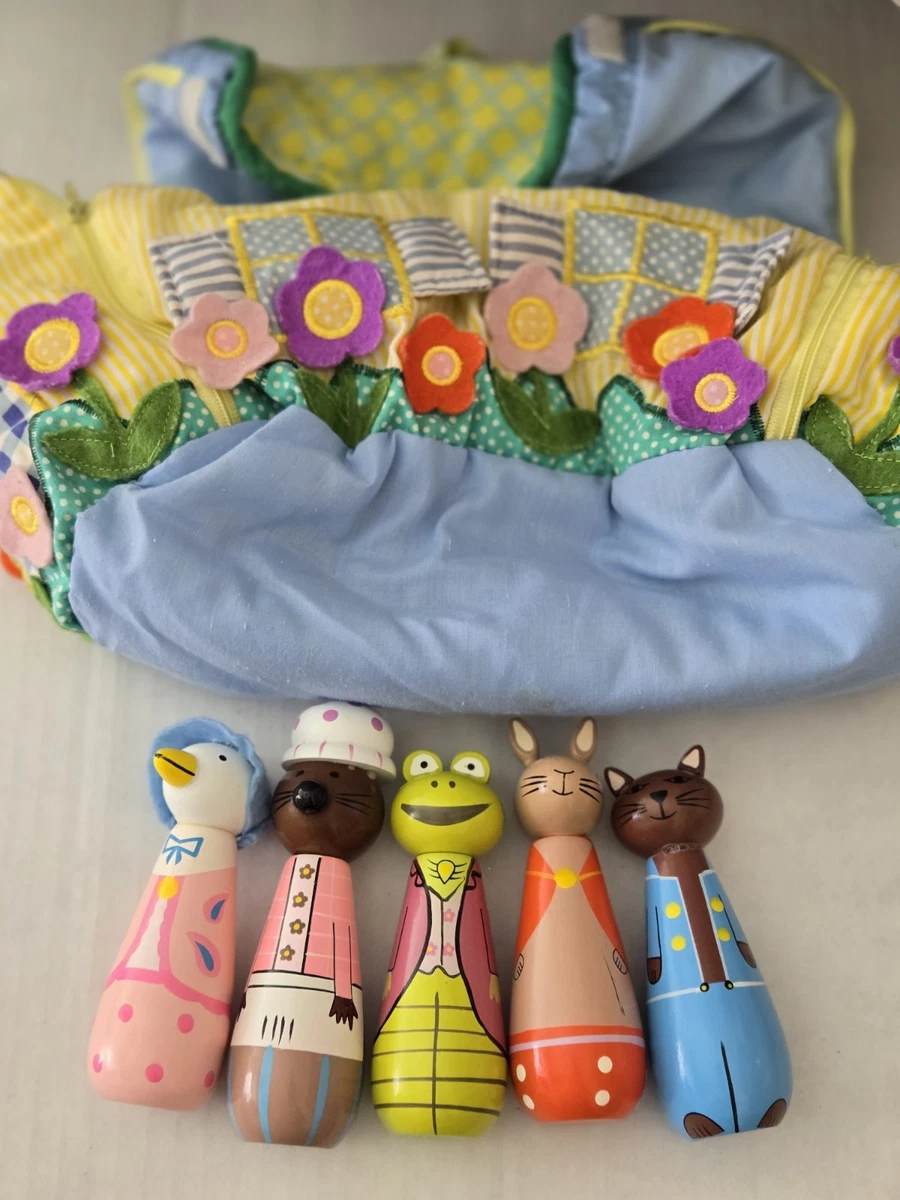 【激レア】Orange Tree Toys ピーターラビット 木製 スキットルズ Orange Tree Toys Wooden & Handcrafted Pretend Play Toys for sale