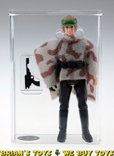 Vintage Kenner Star Wars Loose Luke  Battle Poncho  Action Figure AFA 75  EX ...