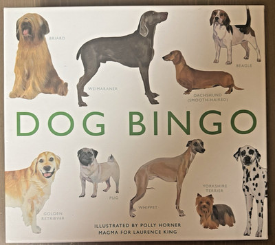 NEW Dog Bingo Board Game Laurence King Magma Polly Horner Complete Set