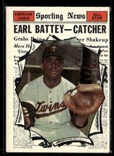 1961 Topps Earl Battey EX/Mt set Break #582