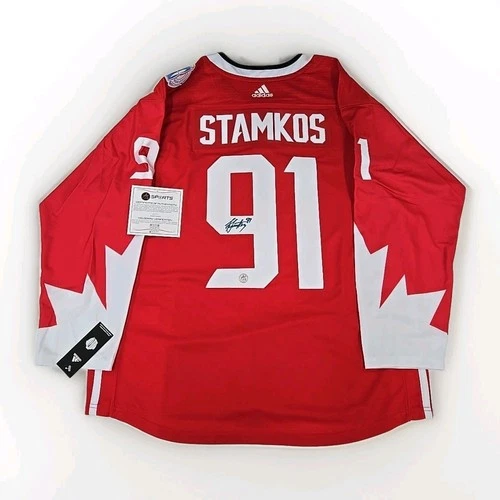 Steven Stamkos Signed Team Canada World Cup of Hockey Adidas Jersey w/COA