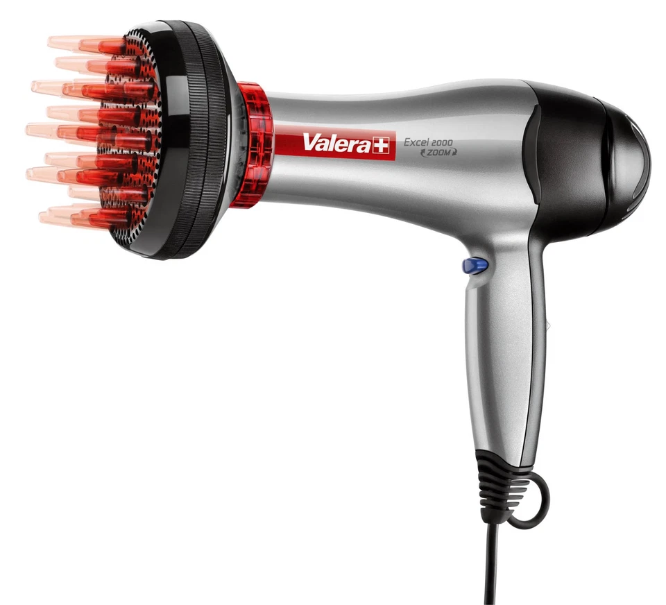 Valera Excel 2000 Zoom - superleichter Haartrockner mit Diffusor