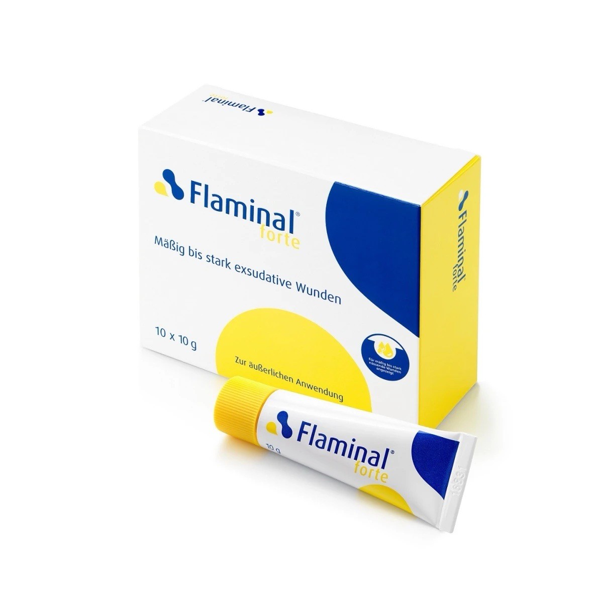 Flaminal Forte - 10x10g Antimikrobielle Wundversorgung