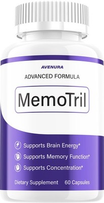 (1 Pack) Memotril Capsules - Advanced Formula Supplement Brain Health Support