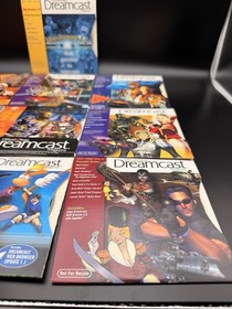 Sega Dreamcast Magazine Demo Discs Lot (10) CIB Tested And Working