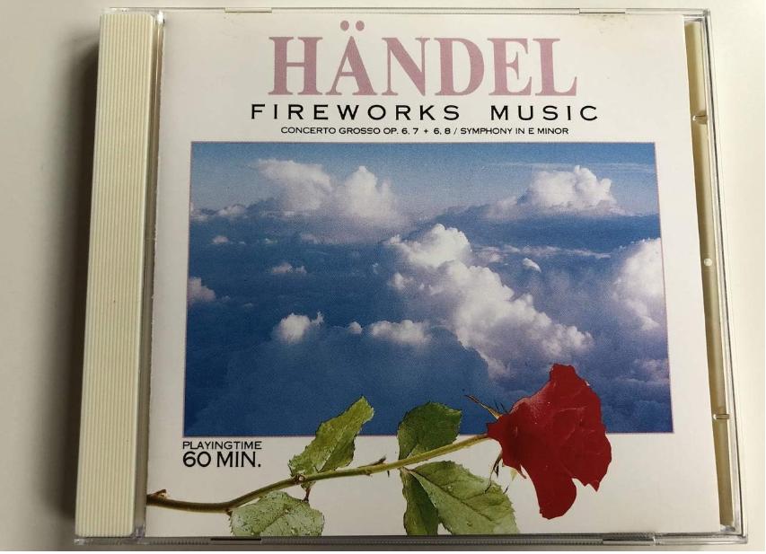 MUSIC CD ALBUM Handel - Fireworks Music