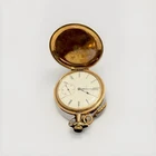 1903 Elgin Pocket Watch Running Antique Gold-Filled w/ Chain Vintage USA