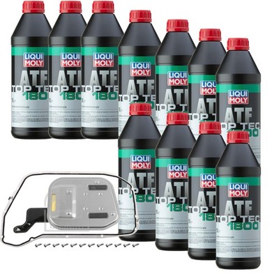 11 L Liqui Moly Top Tec ATF 1800 FEBI Getriebeölfilter für Audi Q5 2.0 TFSI