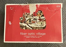 2007 Target Christmas Fiber Optic Village Target 13"x8"x8" 2007 