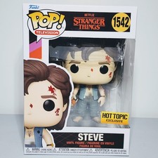 Funko Pop: Stranger Things - Steve #1542 Hot Topic Exclusive w/ Protector