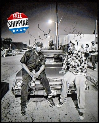 Dr.Dre , Snoop Dogg 8x10 signed Autographed Photo Reprint. Fast