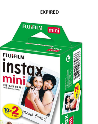 Fujifilm Instax Mini (Twin Pack) 20 shots Instant Film for 50s 7s 8 90 Camera
