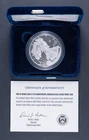 2020-W End of World War II $1 Proof Silver Eagle 1oz V75 Privy w/Box and COA