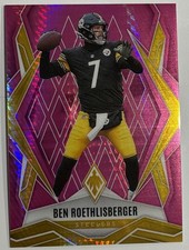 2025 Panini Phoenix - Ben Roethlisberger #89 Pink Winter 147/299