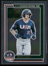 2022 Panini Stars & Stripes USA Baseball #15 Brock Jones Longevity (Retail Base)
