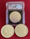 Lot/3 2024 Morgan Dollar ICG MS70 Las Vegas Limited Edition 1/500 + 2 Morgan 1oz