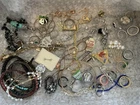 Costume Jewelry Mixed Lot Of 5 Lbs For Wear Or Resale Misc Vintage Modern # 02