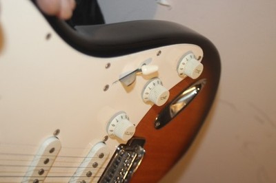 Amazing 1980's HOHNER PROFESSIONAL ST 57 Maple 2 Tone Sunburst
