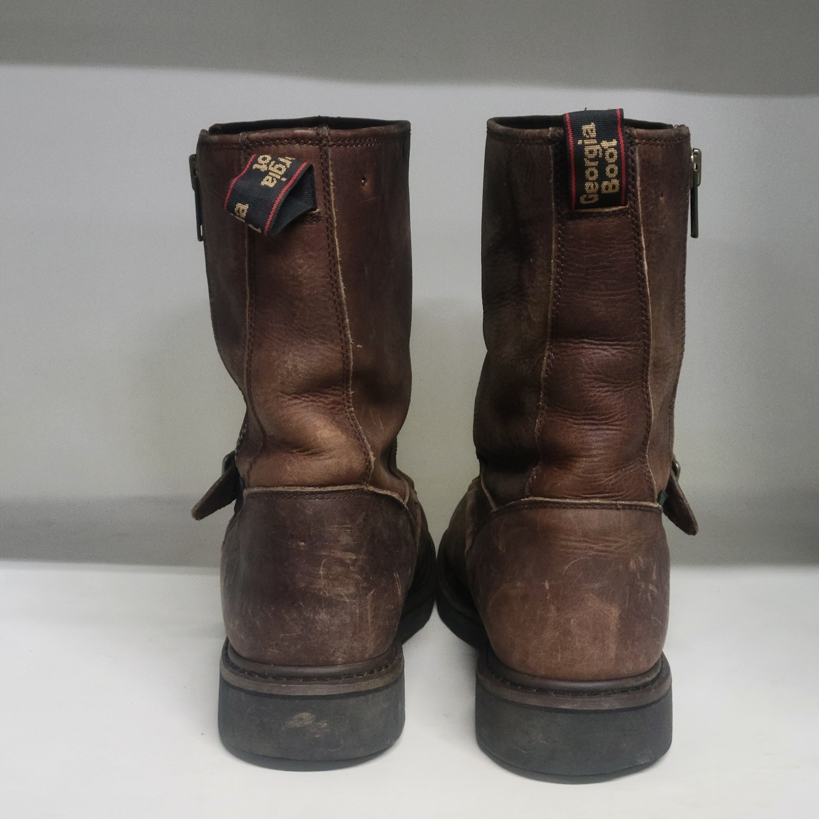 Georgia Boot Side Zip WP Soft Toe Boot Brown Mens… - image 5