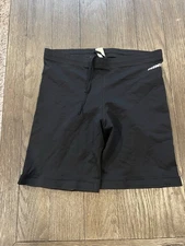 Mens Vintage Hind Black Compression Shorts Spandex Tights Large