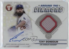 2023 Topps Pristine Around The Diamond Auto Relics Tony Gonsolin #ADR-TG Auto