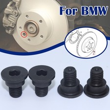 4X Brake Disc Retaining Screws For BMW M8X14 Rotor Hex Mount Countersunk Bolts 