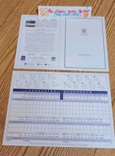TPC Las Vegas Scorecard site of the Champions TOUR SHIPS FREE w/ Buy It Now! NEW