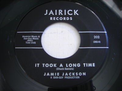 Jamie Jackson It Took a Long Time / Cute Little Ways 1961 45rpm VG++